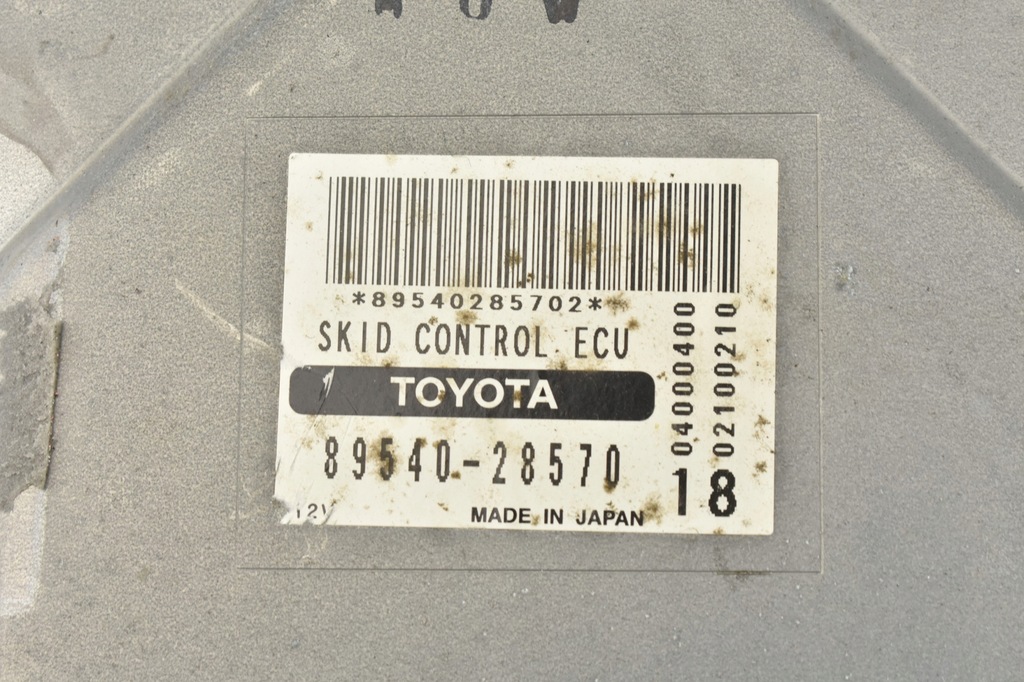Order an Controller skid control ecu 89540-28570 toyota Order an Controller skid control ecu 89540-28570 toyota