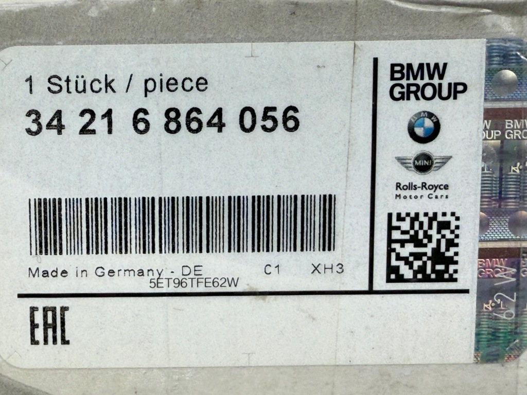 Bmw 3 E46 Tarcze Hamulcowe Tył Tylne 294X19 Nowe Oryginał 34216864056 — zdjęcie 8