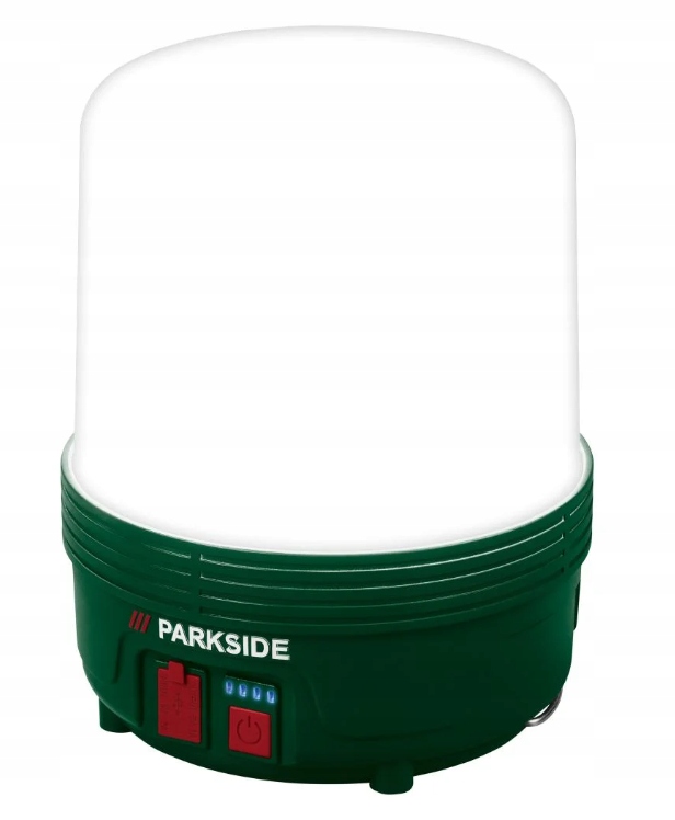 Zdjęcie okazji: Parkside Lampa Akumulatorowa 360° Pala 8000 A1 Funkcja Powerbank 2000 lm