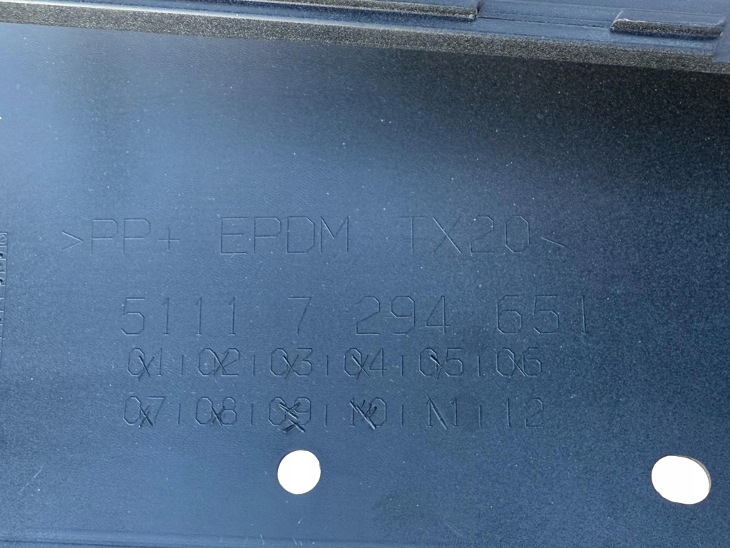 Bmw 4 F32 F33 F36 Lci 13-17 Zderzak Przedni Przód OE 7294651 — zdjęcie 6