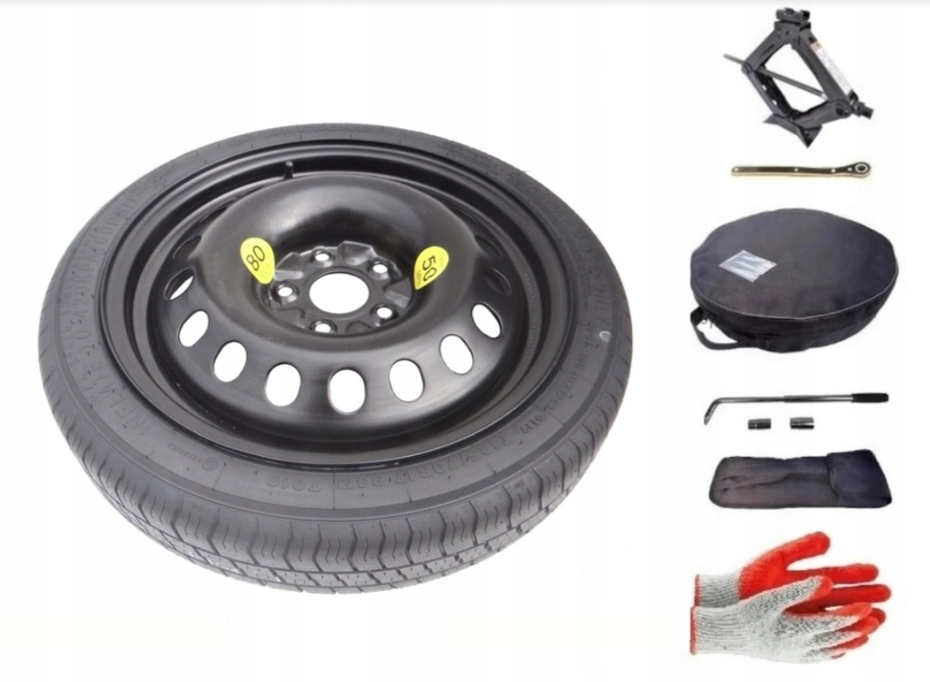 Dojezdové kolo Mazda 6 III 17 (2012-ob) Set