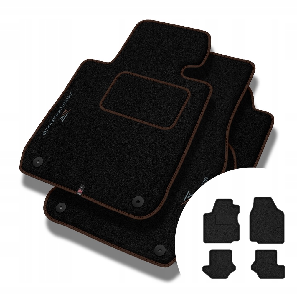 Velurové koberce Performance pro Ford Fiesta IV 1995-2002 2 stopky
