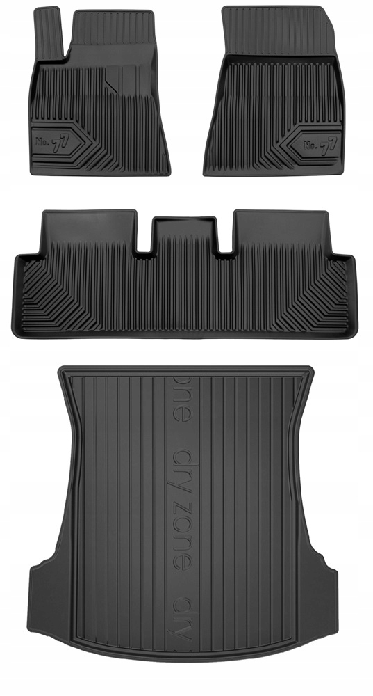Set 77 Koberce a rohože Tesla Model 3 Sedan od 2017- g