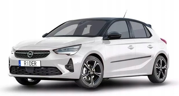 Černé Boční Lišty Opel Corsa F 2019-