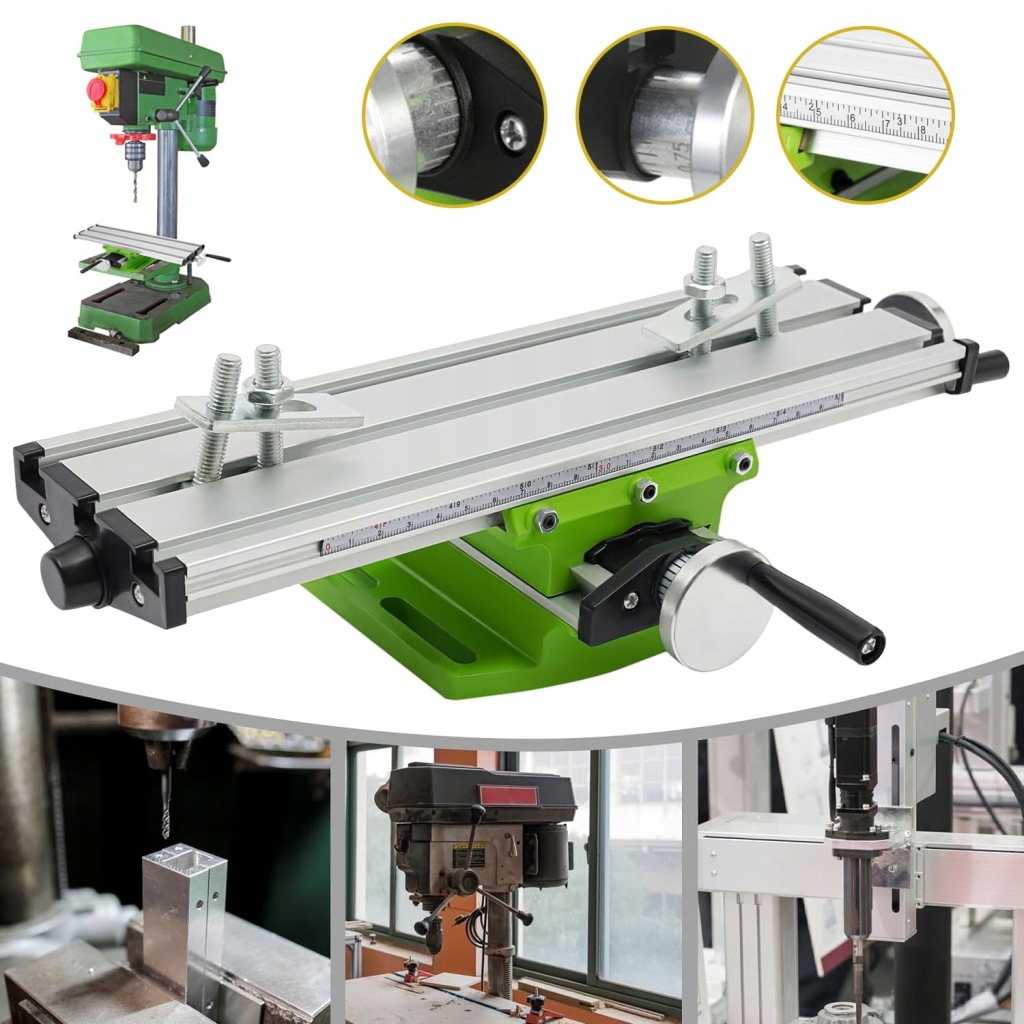 Multifunkční Křížový Pracovní Stůl Pro Frézku A Vrtačku 310 X 90 X 76 MM