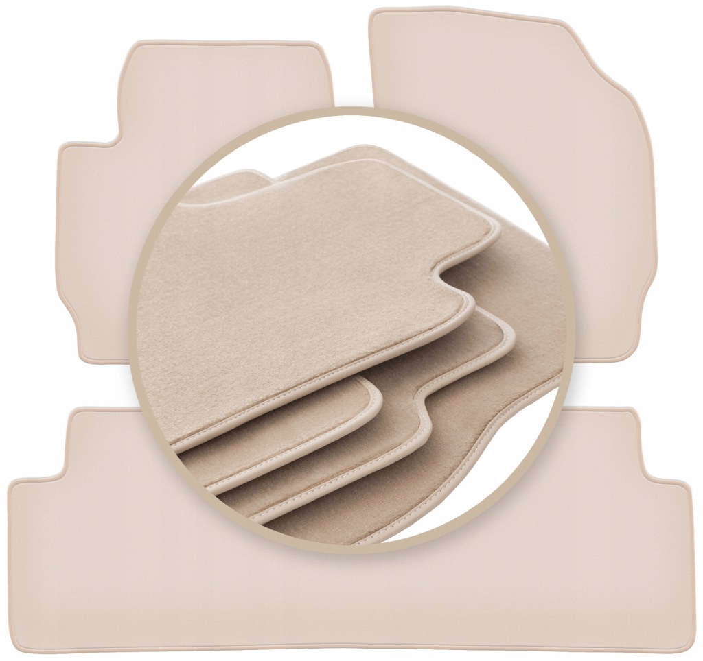 Velurové koberce 10 mm Premium pro: Ford Maverick MK2 Suv 2004-2007