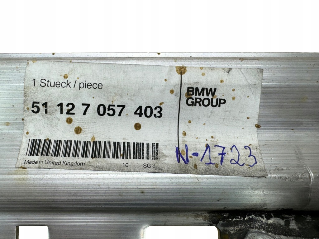 MINI R50 R52 R53 Belka Zderzaka Tył Tylna Nowa OE 7057403 — zdjęcie 6