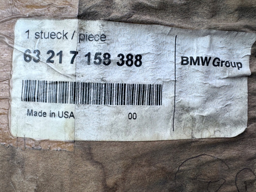 Bmw X5 E53 Lampa Tył Tylna w błotnik Prawa 7158388 Oryginał Nowa — zdjęcie 7