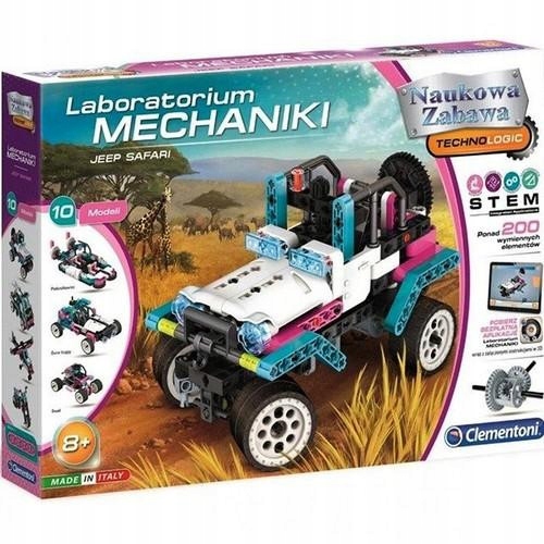 Vědecká Zábava Laboratoř mechaniky Stavebnice Jeep Auto