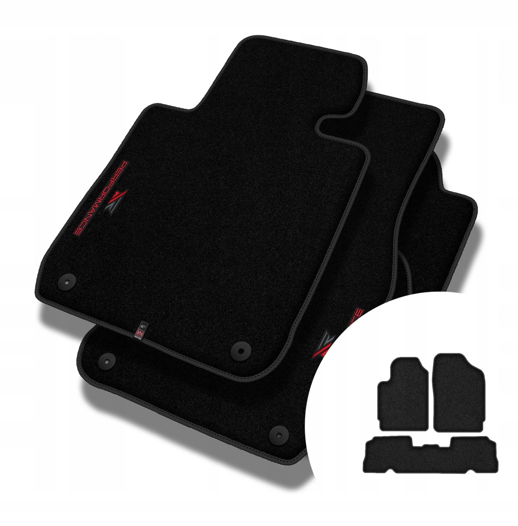 Velurové koberce Performance Premium pro Citroen Berlingo I 1996-2008