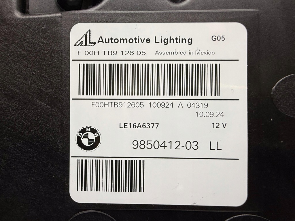 BMW X5M X5 G05 LED Lampa Przednia Przód Prawa Nowa OE 9850412 — zdjęcie 8