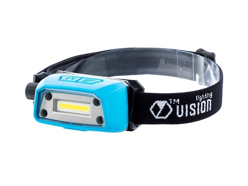 Čelová dílenská lampa 5W Cob Led, akumulátorová, 350 lm, IK07, IP67