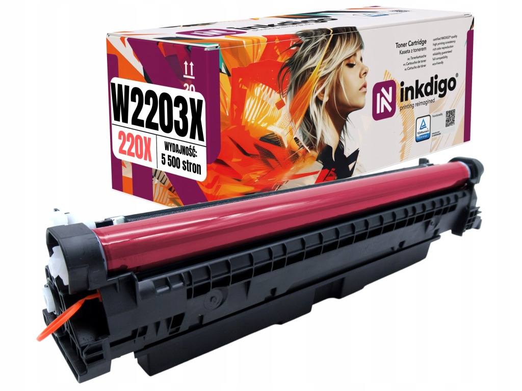 Náhradní Toner W2203X Pro Tiskárnu Hp Color LaserJet Pro 4202 4302
