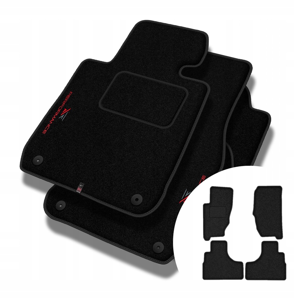Velurové koberce Performance pro Jeep Cherokee III (kj) 2001-2007