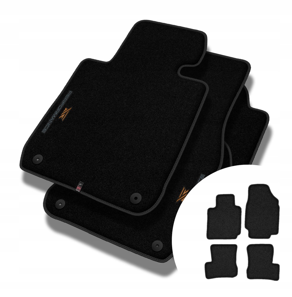 Velurové koberce Performance Premium pro Nissan Micra III 2003-2011