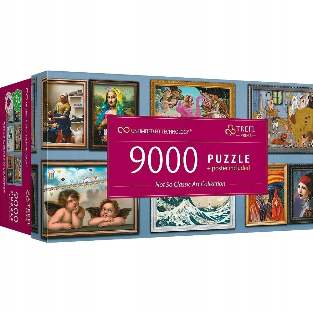 Vzdělávací Puzzle Sada Puzzle Puzzle 9000-dílná Not So Classic