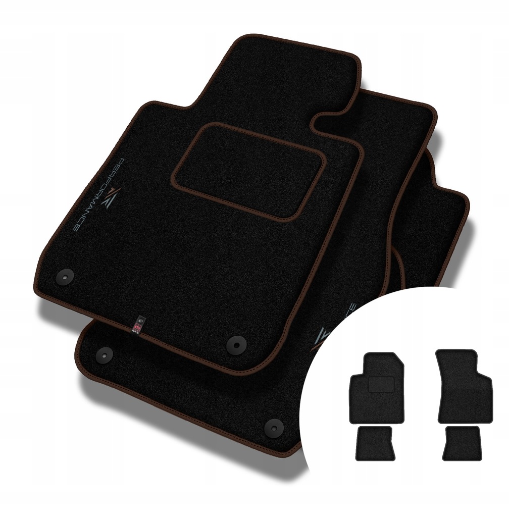 Velurové koberce Performance pro Audi Tt I 8N 1998-2006