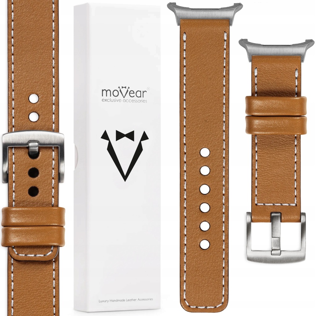 Kožený řemínek pro Samsung Galaxy Watch Ultra 22 mm Premium Movear