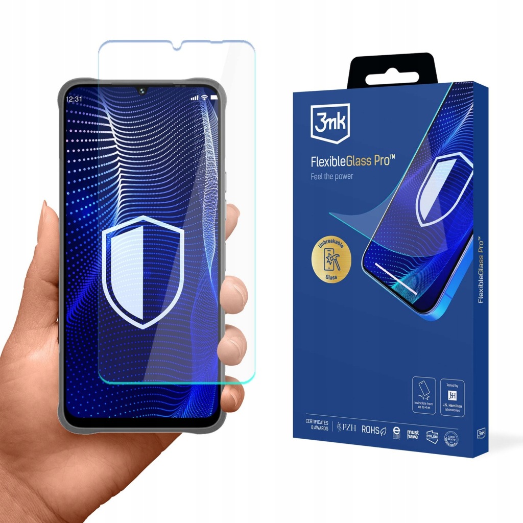 Sklo pro MyPhone Hammer Blade Va 5G 3mk FlexibleGlass Pro