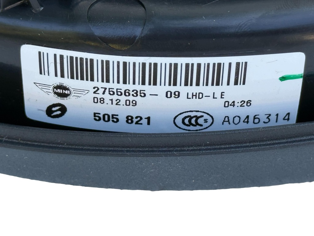 MINI R55 R56 R57 R58 R59 Lusterko Lewe Nowe 5 PIN OE 2755635 — zdjęcie 9