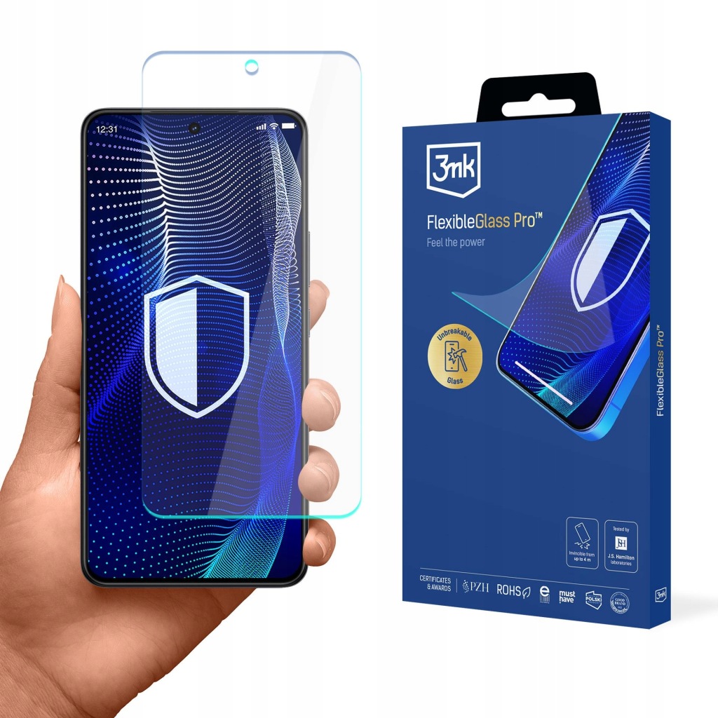 Hybridní ochranné Sklo pro displej Vivo V60 Lite 5G 3mk FlexibleGlass Pro
