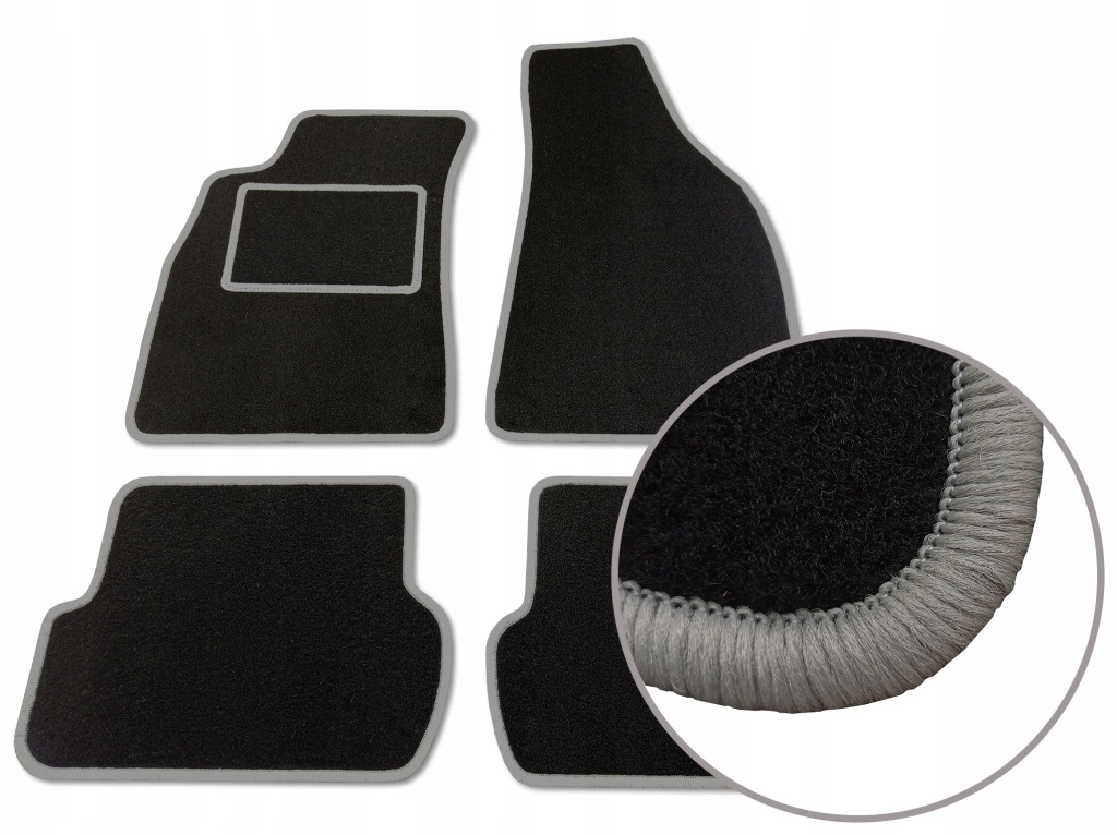 Velurové Koberce 8 mm Chevrolet Kalos (2004-2007)
