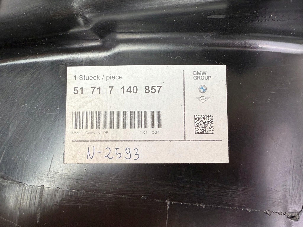 MINI R50 R52 COOPER Oryginalne Nadkole Przód Przednie Lewe OE 7140857 — zdjęcie 4