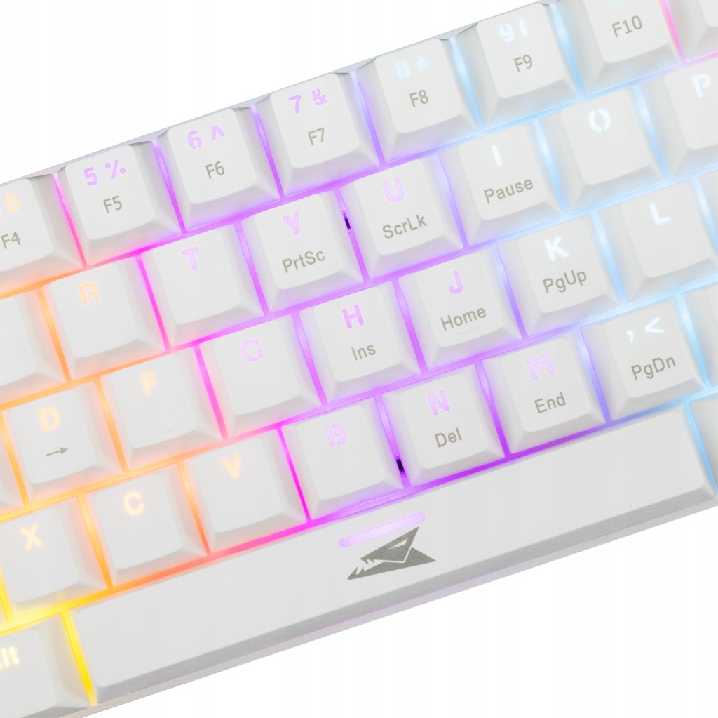 Mechanická herní klávesnice Baracuda Red Switch Bílá Rgb