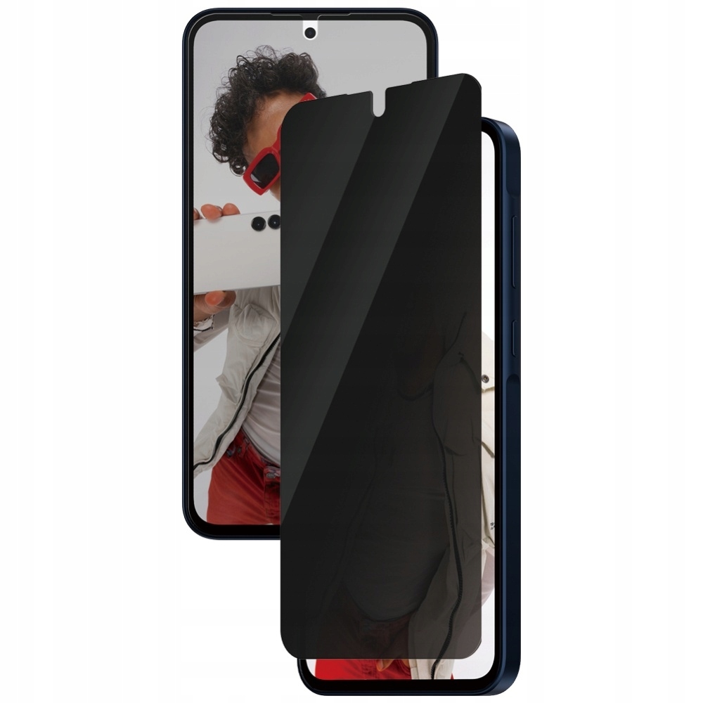 Sklo s privátním filtrem PanzerGlass pro Galaxy A36 5G, silné sklo aplikátor