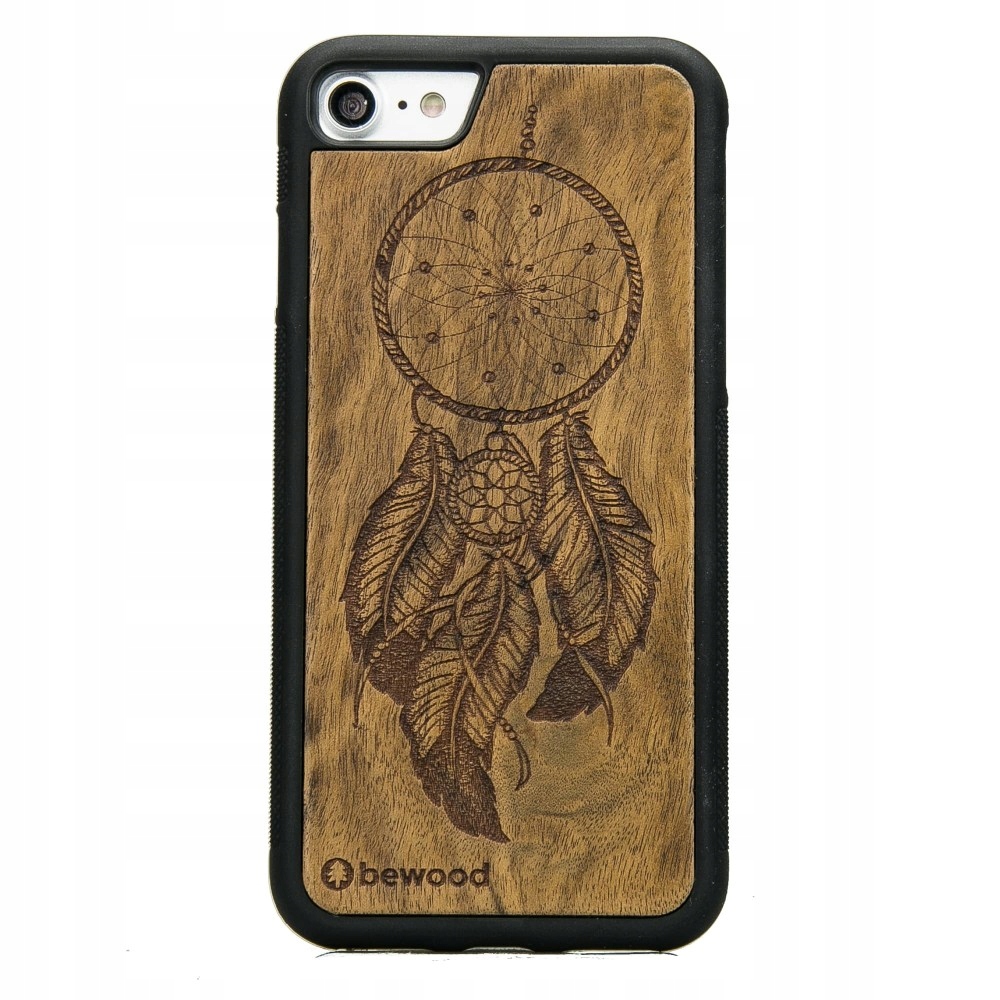 Pouzdro Bewood pro iPhone Se 2020 Lapač Snů Imbuia