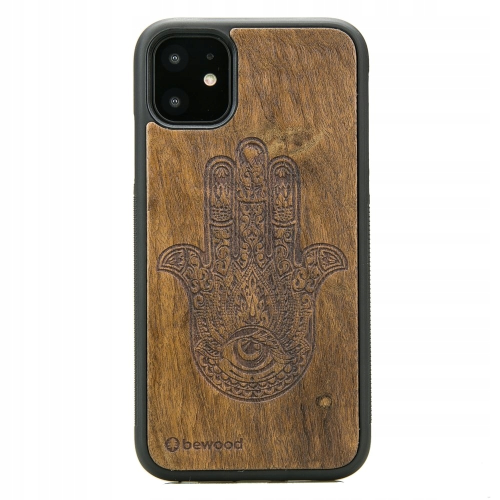Pouzdro Bewood pro iPhone 11 Hamsa Imbuia
