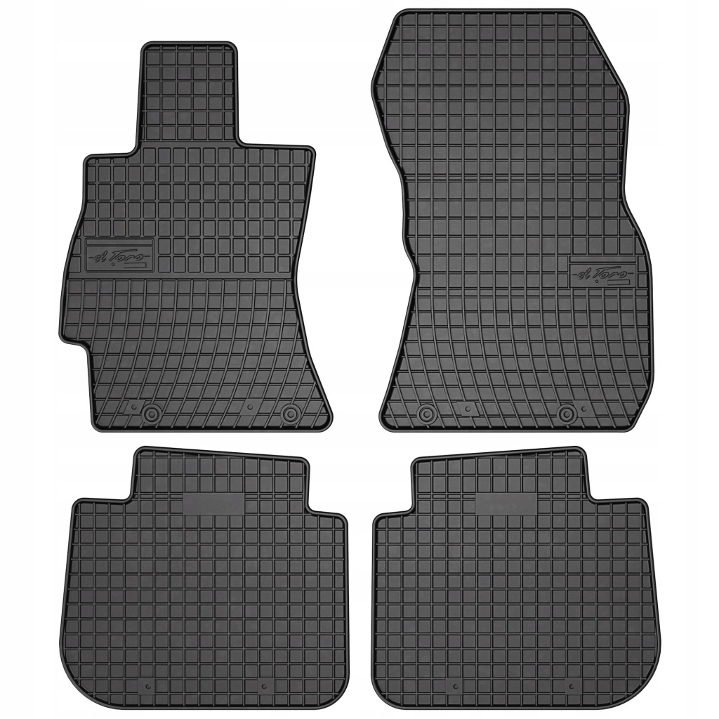 Gumové koberce El-Toro pro Subaru Forester III 2008-2013