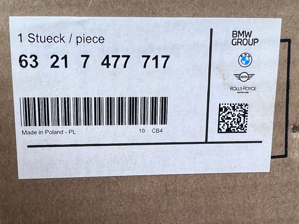 Bmw X1 F48 Lci 19-22 Lampa Tylna Lewa Tył w Klapę Nowa 7477717 Oryginał — zdjęcie 6