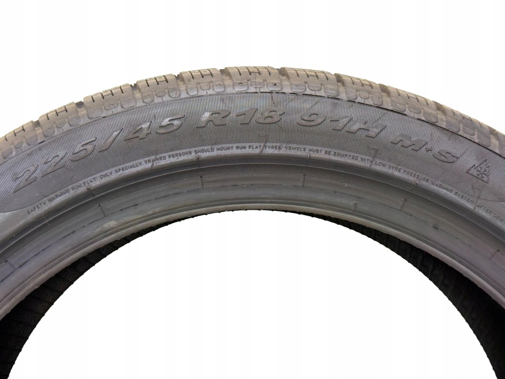 2 x Opony Pirelli Sottozero Winter 210 Serie II 225/45R18 91H R-F Nowe — zdjęcie 7