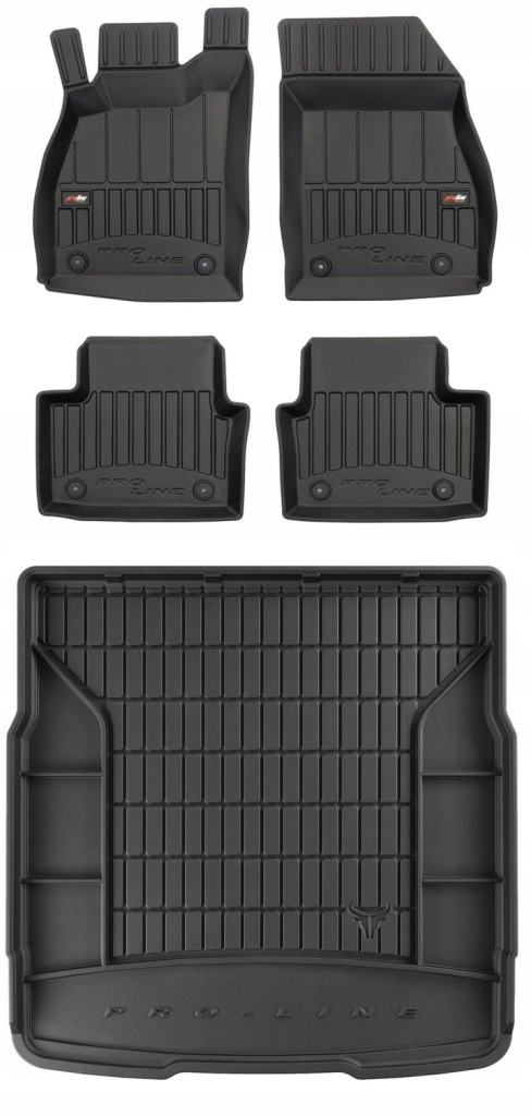 Set 3D gumové rohože Opel Insignia A Sedan 2010-2017