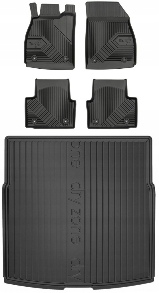 Set 77 Koberce a rohože Opel Insignia A Kombi 2010-2017