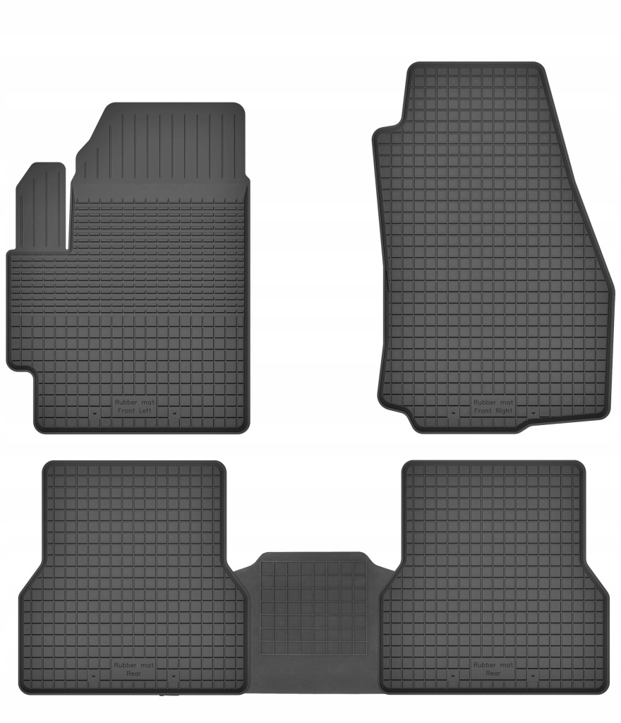 Gumové koberce pro Chevrolet Tacuma 00-11 Tunel