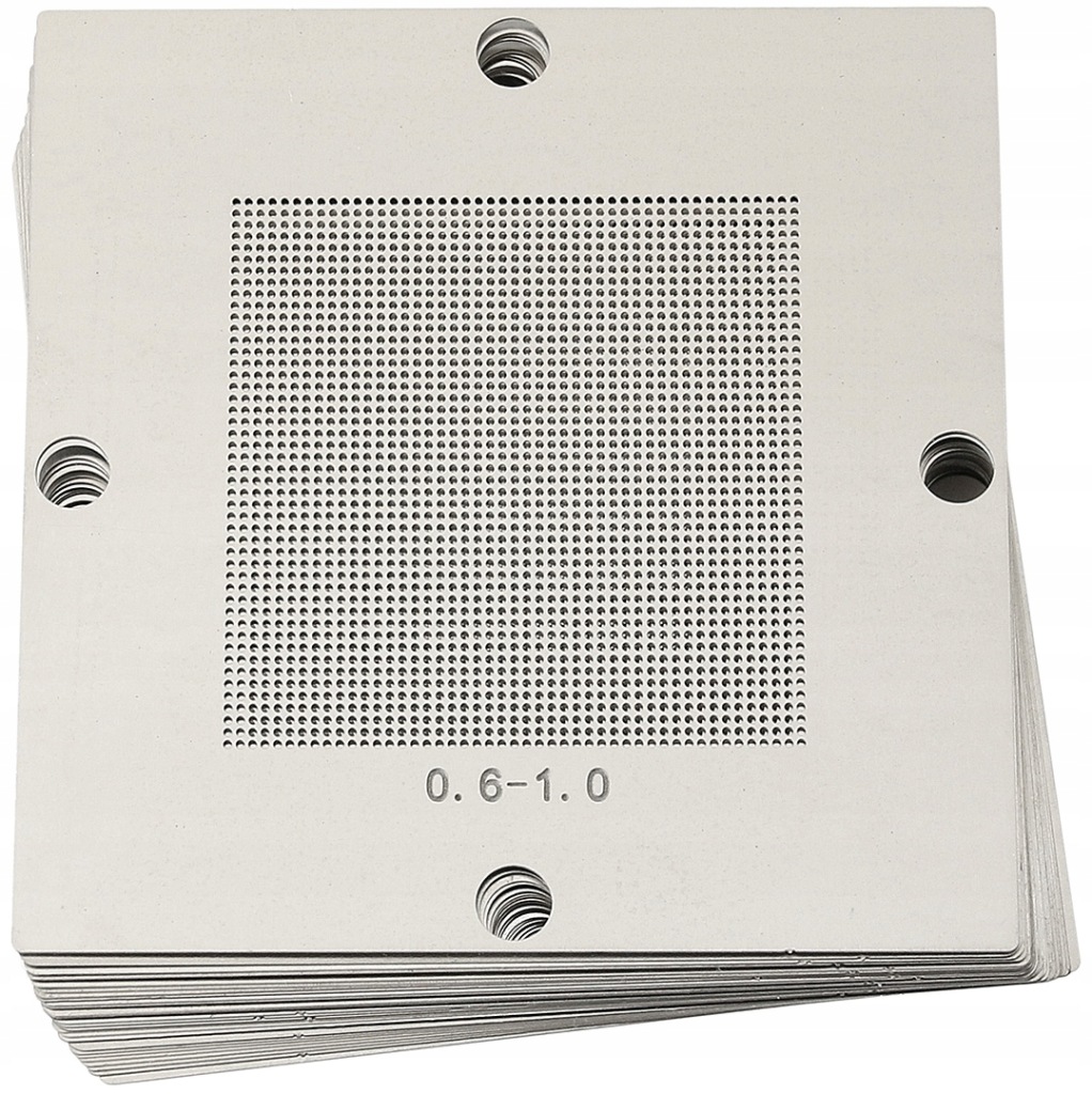Sada Univerzálních Sít Bga Sita 80x80mm Oprava Reballing Systémů 27ks