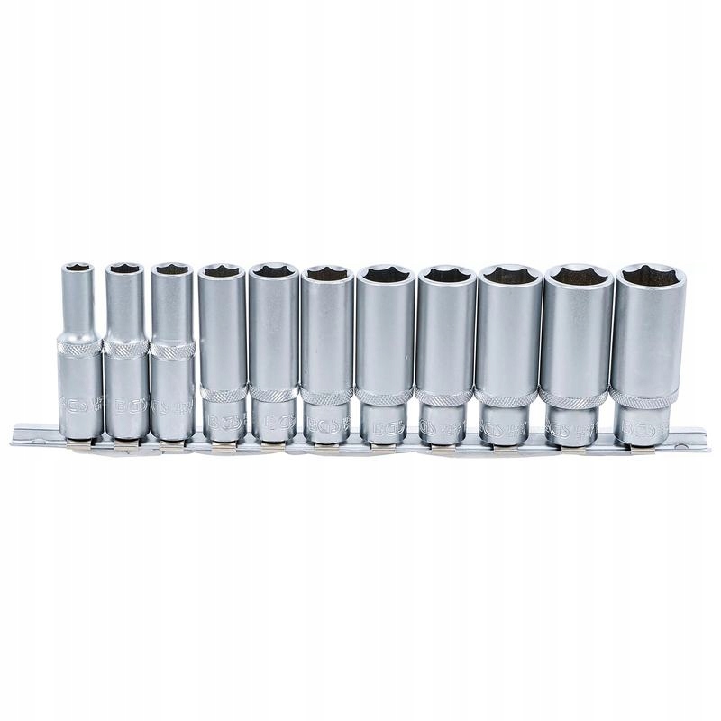 Sada 11 hlubokých šestihranných nástavců 8-19 mm, pohon 10 mm 3/8" Bgs 2222