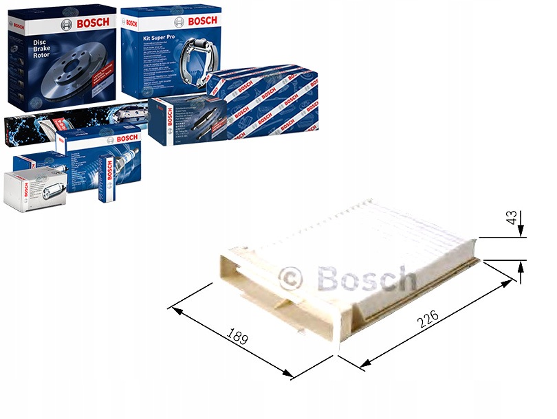 BOSCH FILTR KABINOWY 272772835R 8671018403 8201153