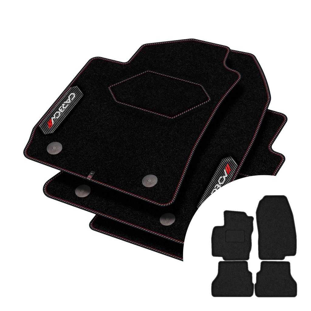 Velurové koberce Carbon pro Ford B-Max 2012-2017