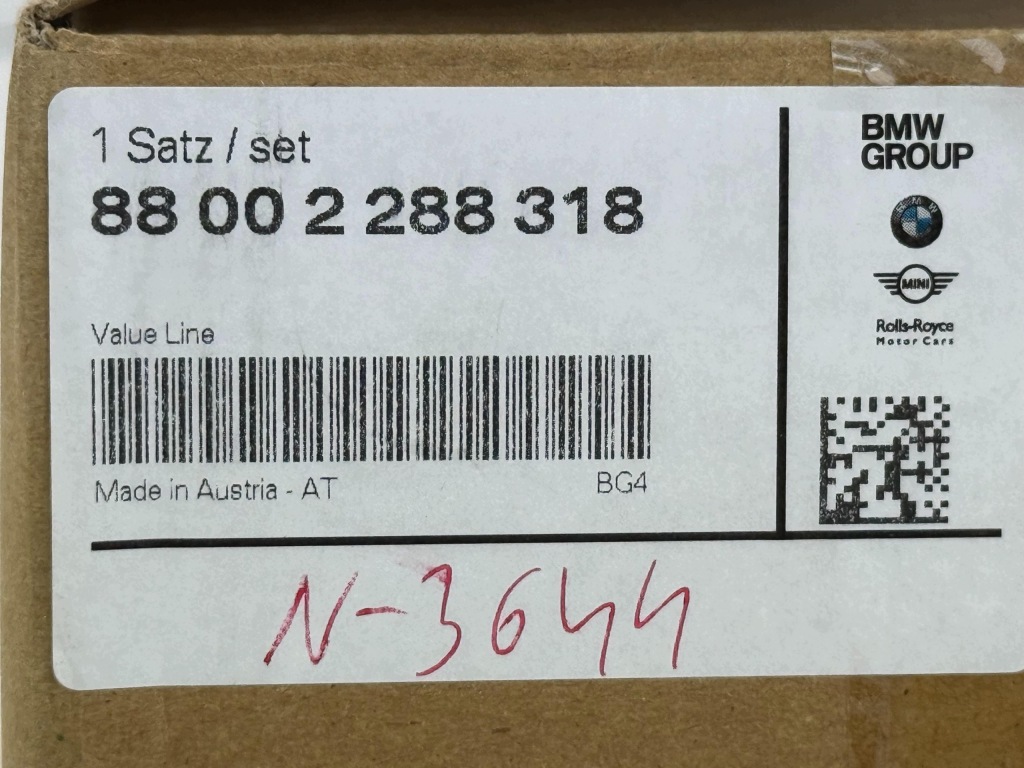 BMW 1 E81 E87 3 E90 E91 E92 Filtr Kabinowy Węglowy Zestaw Nowy OE 2288318 — zdjęcie 9
