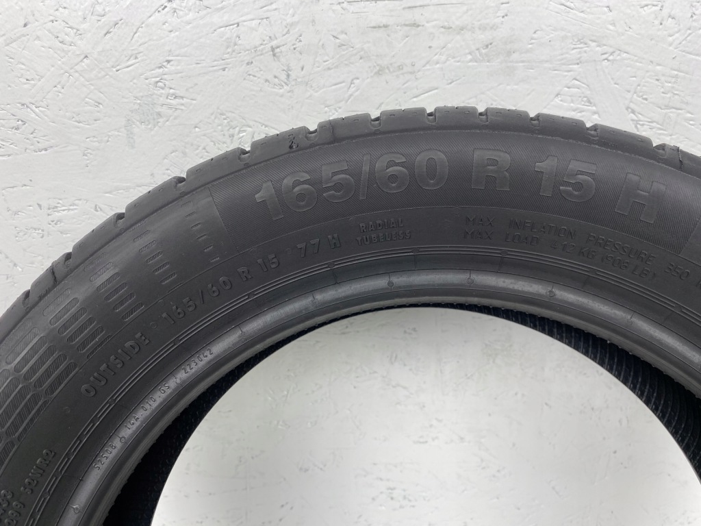 4x Continental ContiEcoContact5 165/60R15 77H — zdjęcie 8