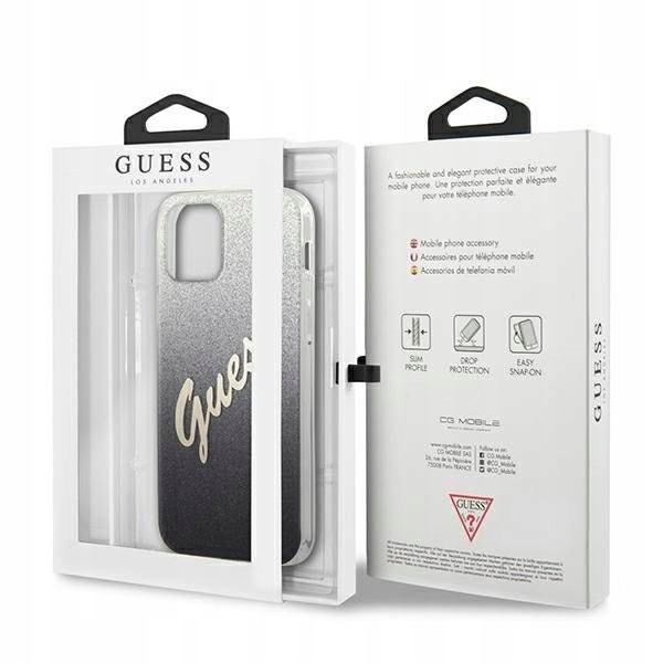 Pouzdro pro iPhone 12/12 Pro Guess GUHCP12MPCUGLSBK