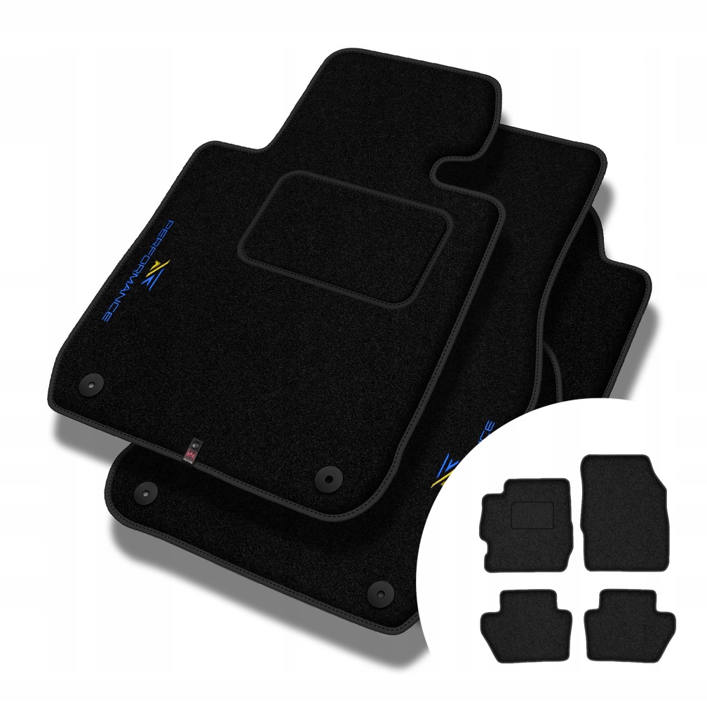 Velurové koberce Performance pro Ford Ka III 2016-