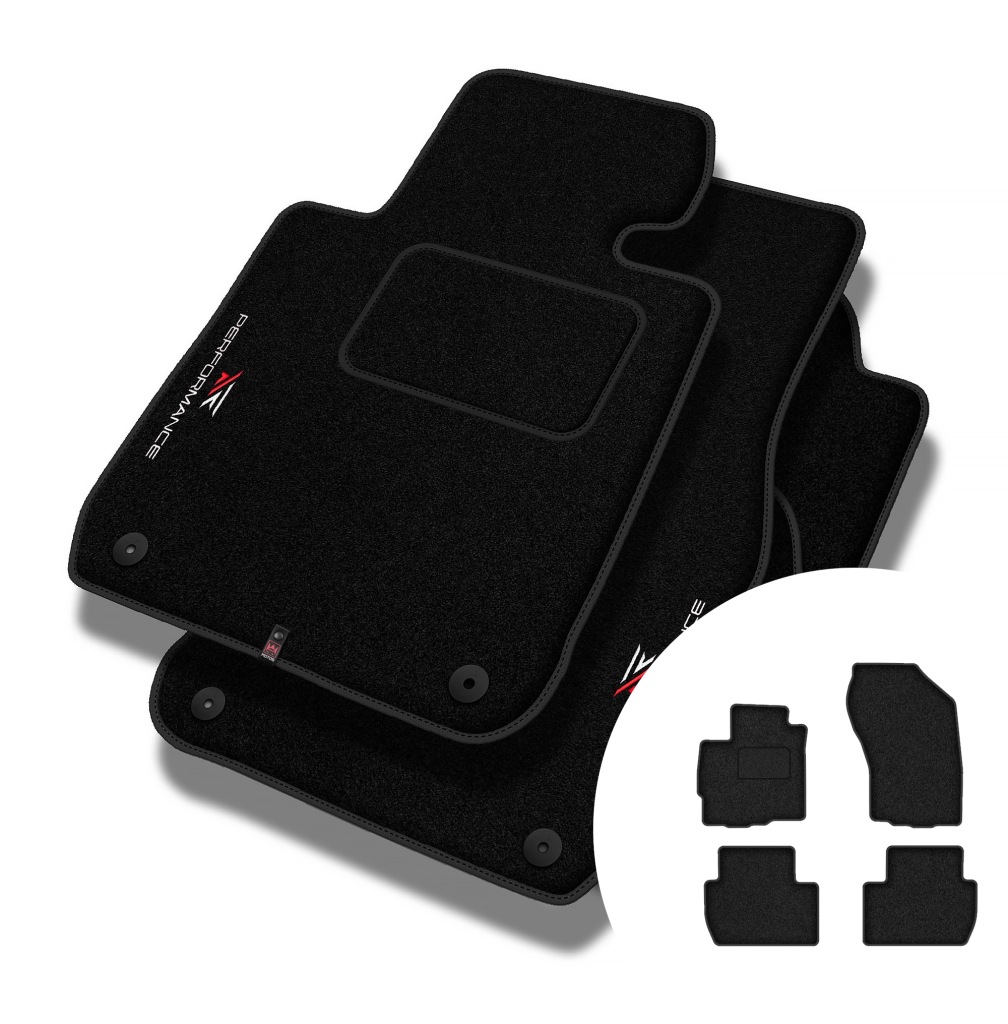 Velurové koberce Performance pro Mitsubishi Outlander III 2012-2021