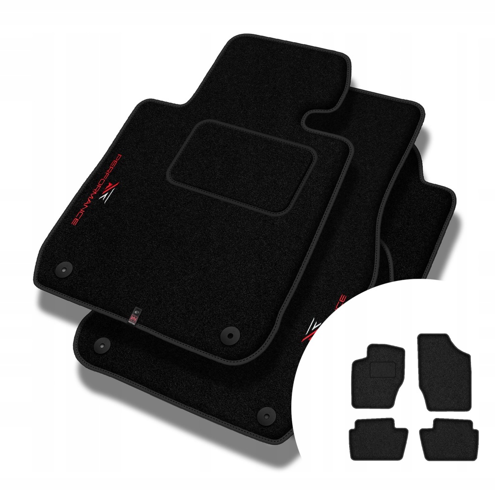 Velurové koberce Performance pro Citroen C4 I 2004-2010