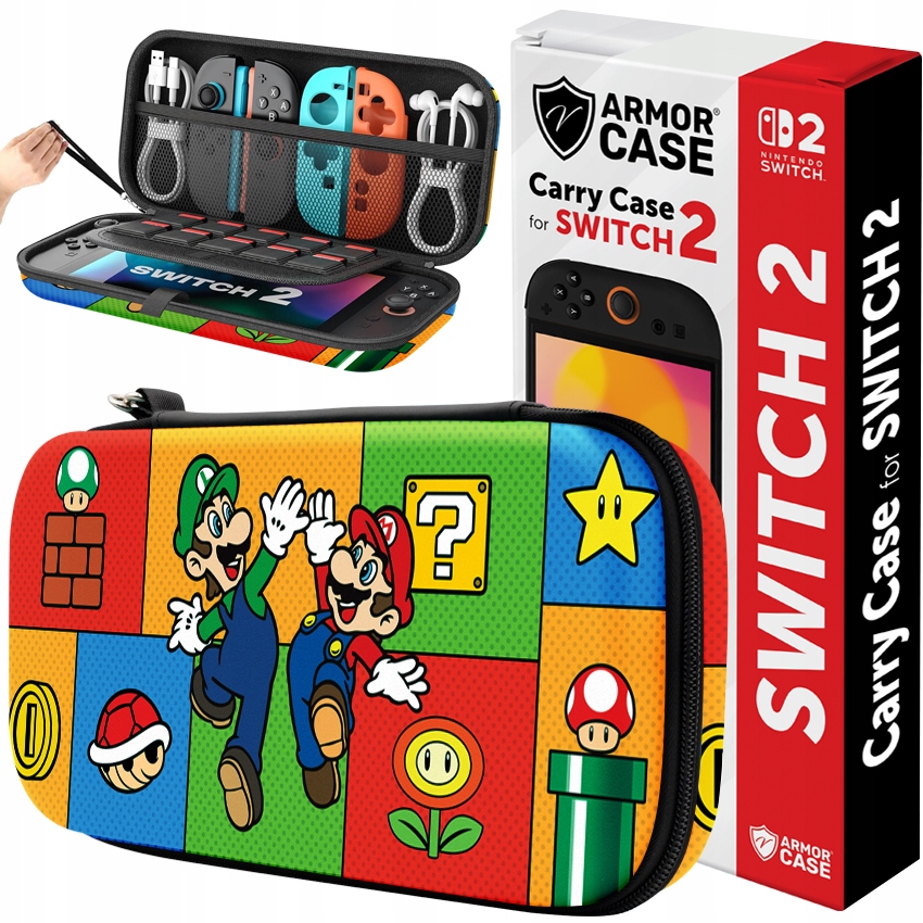 Pouzdro Pouzdro Vyztužené Pro Nintendo Switch 2 Limitovaná Edice Mario