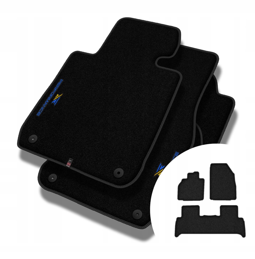 Velurové koberce Performance Premium pro Renault Grand Scenic II 2009-2016