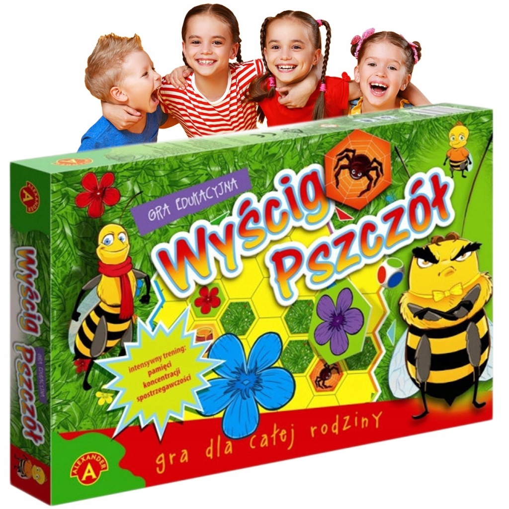 Rodinná hra Závod včel Ideální Pro Děti
